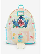 Load image into Gallery viewer, Disney Mini Backpack Stitch Sandcastle Loungefly
