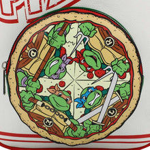 Load image into Gallery viewer, TMNT Mini Backpack Oven Fresh Pizza Box Bioworld
