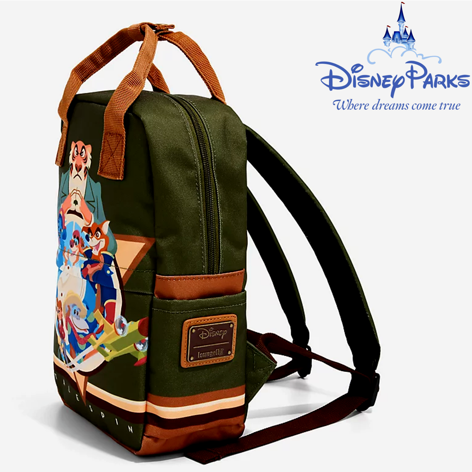 Loungefly Disney hot Tale Spin Mini Backpack