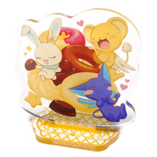 Load image into Gallery viewer, Cardcaptor Sakura Clear Card Acrylic Stand Sweet Tea Party Ichiban Kuji G Prize Banpresto
