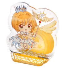 Load image into Gallery viewer, Cardcaptor Sakura Clear Card Acrylic Stand Sweet Tea Party Ichiban Kuji G Prize Banpresto
