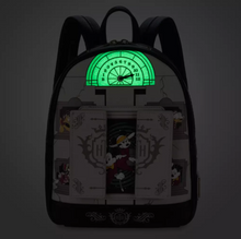 Load image into Gallery viewer, Disney Mini Backpack Mickey Mouse and Friends Hollywood Tower Hotel GITD *AS-IS* Loungefly
