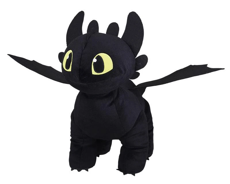 DreamWorks Plush Toothless The Hidden World SEGA