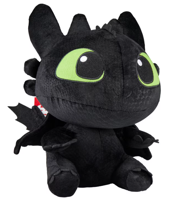 Dreamworks Plush Toothless From How to Train Your Dragon Universal Studios