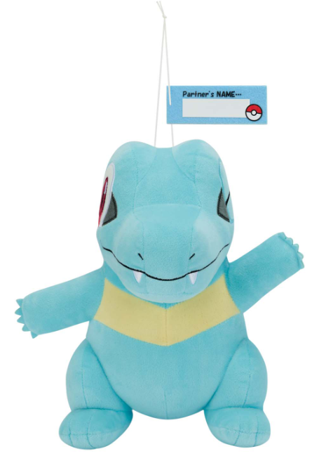 Pokemon Plush Totodile Mofugutto Hello Partner 2024 Banpresto