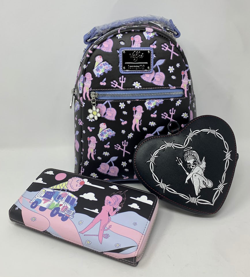 Valfre Mini Backpack Wallet Coinpurse Set Lucy Loungefly