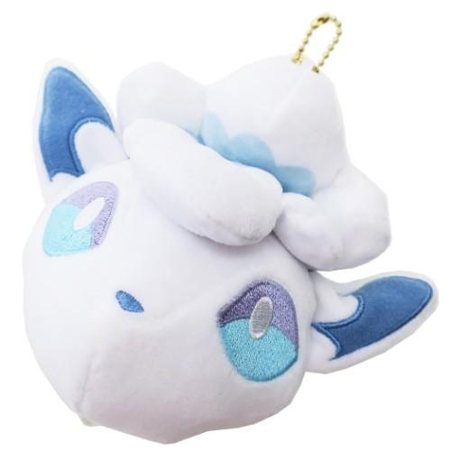 Pokemon Plush Keychain Alolan Vulpix Takara Tomy