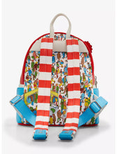 Load image into Gallery viewer, Where&#39;s Waldo Mini Backpack Cosplay Loungefly
