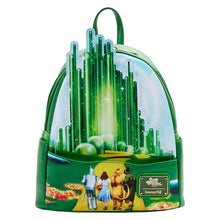 Load image into Gallery viewer, Wizard of Oz Mini Backpack Emerald City GITD Loungefly
