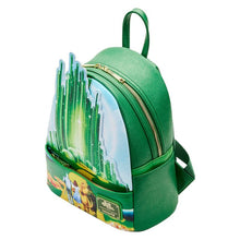 Load image into Gallery viewer, Wizard of Oz Mini Backpack Emerald City GITD Loungefly
