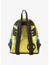 Load image into Gallery viewer, Marvel Mini Backpack X-Men Wolverine Suit Metallic Loungefly
