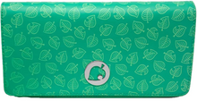 Load image into Gallery viewer, Animal Crossing Nintendo Switch Crossbody Sling Bag Teal Leaves
