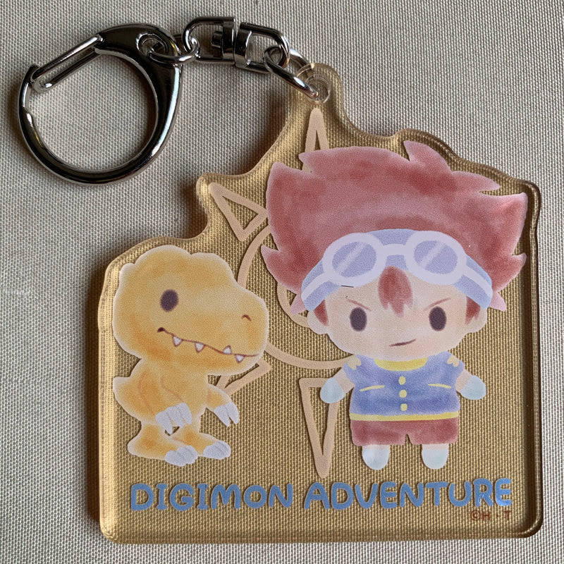 Sanrio x Digimon Adventure Acrylic Keychain Character Duos