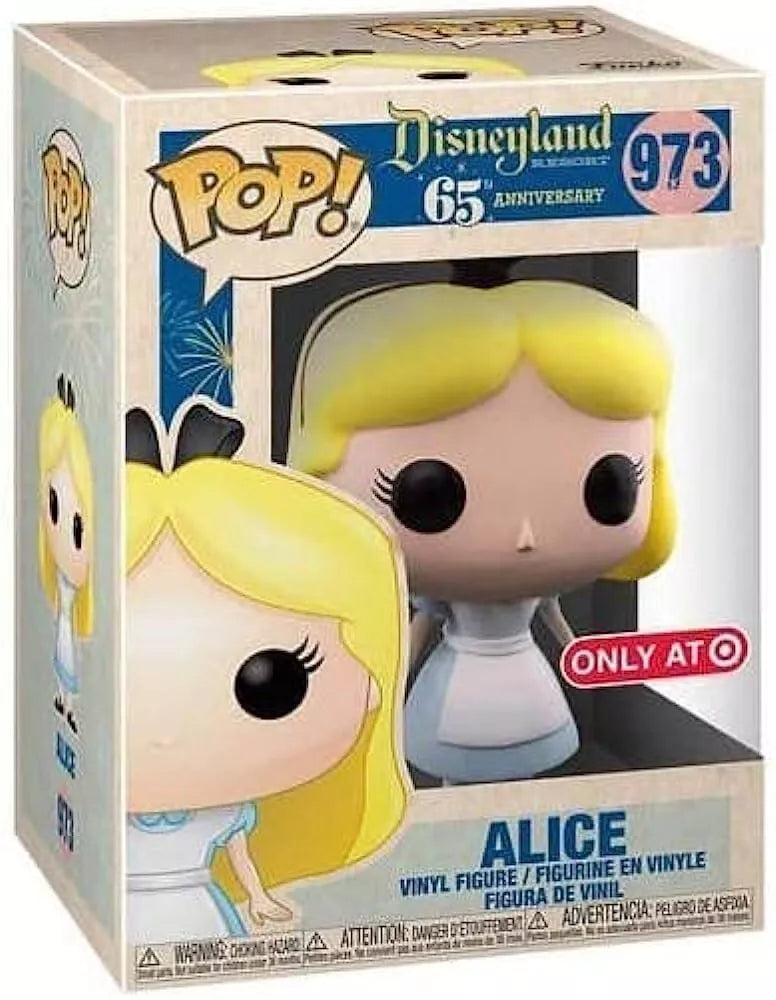 Disney Figure Alice in Wonderland Alice Disneyland 65th Anniversary Pop! 973 Funko