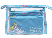 Load image into Gallery viewer, Disney Makeup Bag Set Alice in Wonderland Loungefly
