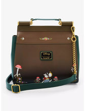 Load image into Gallery viewer, Disney Handbag Alice in Wonderland Mushrooms Loungefly
