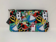 Load image into Gallery viewer, Disney Zipper Pouch Alice in Wonderland AOP Loungefly
