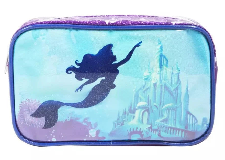 Disney Makeup Bag The Little Mermaid Clear Castle