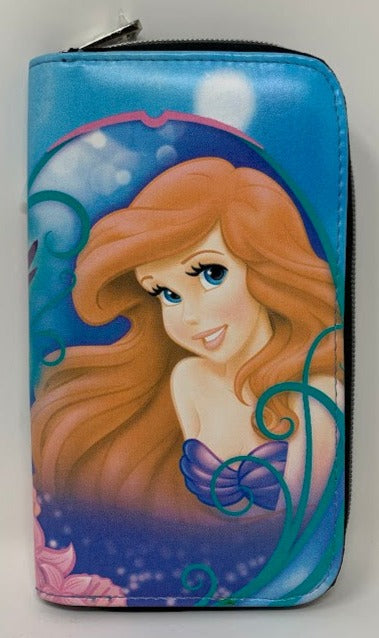 Disney Wallet The Little Mermaid Ariel and Ursula Portraits
