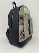 Load image into Gallery viewer, Disney Mini Backpack Mickey Mouse and Friends Hollywood Tower Hotel GITD *AS-IS* Loungefly
