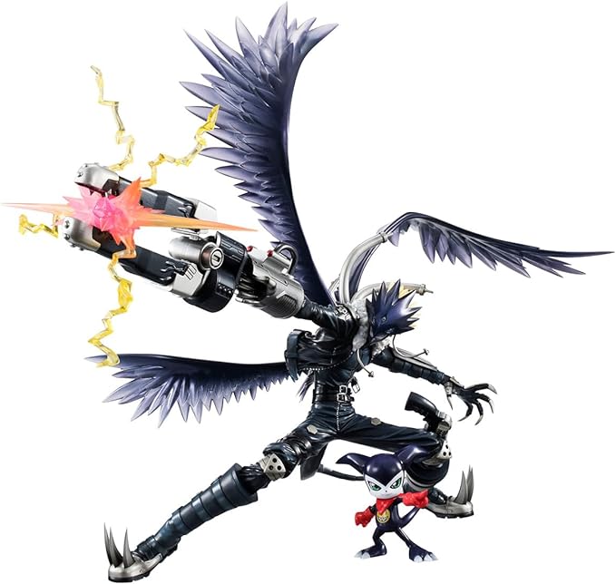 Digimon Figure Beelzebumon & Impmon Megahouse G.E.M