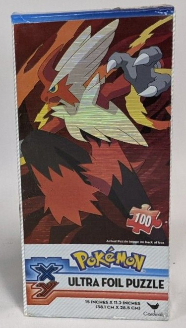 Pokemon Puzzle Mega Blaziken Ultra Foil Cardinal