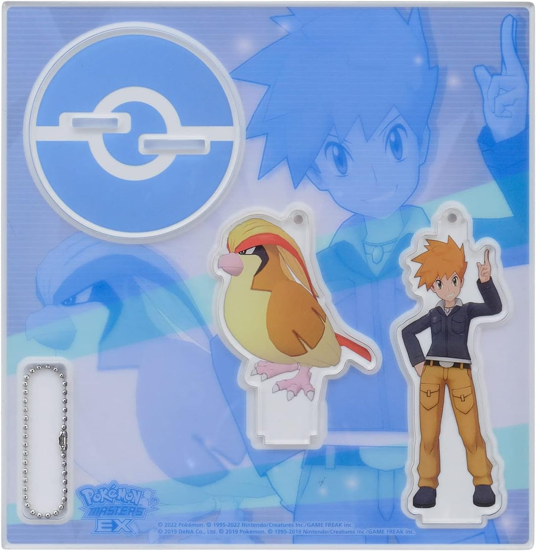 Pokemon Acrylic Stand Blue and Pidgeot Pokemon Masters EX Pokemon Center