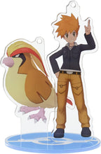 Load image into Gallery viewer, Pokemon Acrylic Stand Blue and Pidgeot Pokemon Masters EX Pokemon Center
