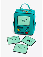 Load image into Gallery viewer, Adventure Time Mini Backpack BMO Figural with Interchangeable Face Plates
