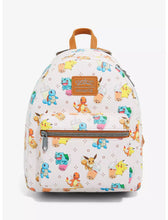 Load image into Gallery viewer, Pokemon Mini Backpack Boba Friends AOP Loungefly

