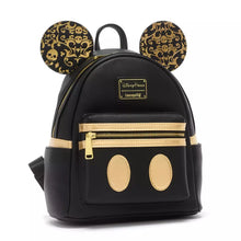 Load image into Gallery viewer, Disney Mini Backpack, Ears, and Key Set Mickey Mouse The Main Attraction Loungefly
