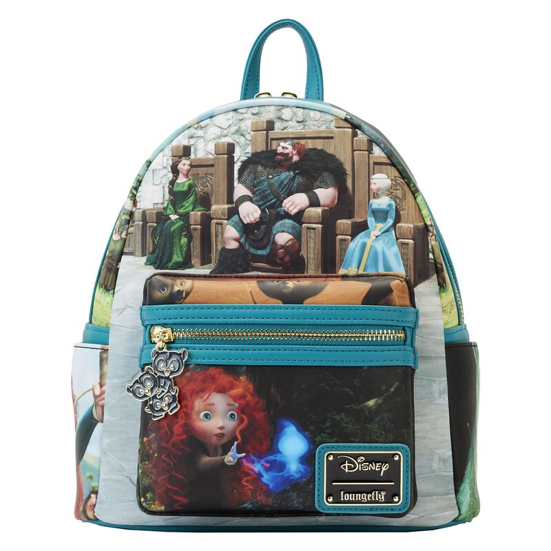 Disney Pixar Mini Backpack Brave Princess Scenes Loungefly