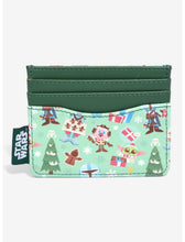 Load image into Gallery viewer, Star Wars Cardholder The Mandalorian Chibi Holidays Loungefly
