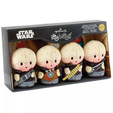 Load image into Gallery viewer, Disney Plush Set Star Wars Figrin D&#39;an and the Modal Nodes Itty Bittys Hallmark
