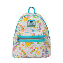 Load image into Gallery viewer, Care Bears Mini Backpack AOP Rainbow Loungefly
