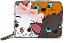 Load image into Gallery viewer, Disney Mini Backpack Wallet Set Aristocats Stack Loungefly
