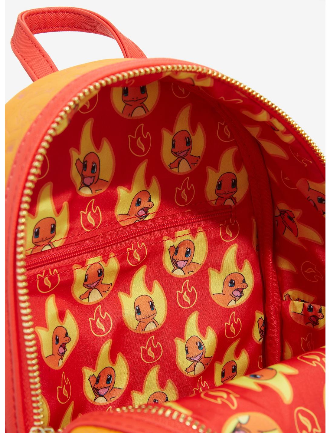 Loungefly Pokemon Charmander Nintendo shops Mini Backpack Bag