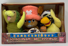 Load image into Gallery viewer, One Piece Plush Set Chopper, Karoo, Kung Fu Dugong Bandai
