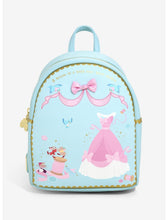 Load image into Gallery viewer, Disney Mini Backpack Cinderella Sewing Loungefly
