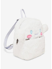 Load image into Gallery viewer, Sanrio Mini Backpack Fuzzy Cinnamoroll Loungefly
