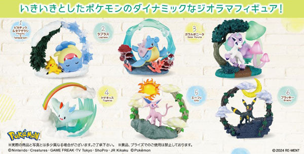 Pokemon Blind Box Circular Diorama Collection Re-Ment