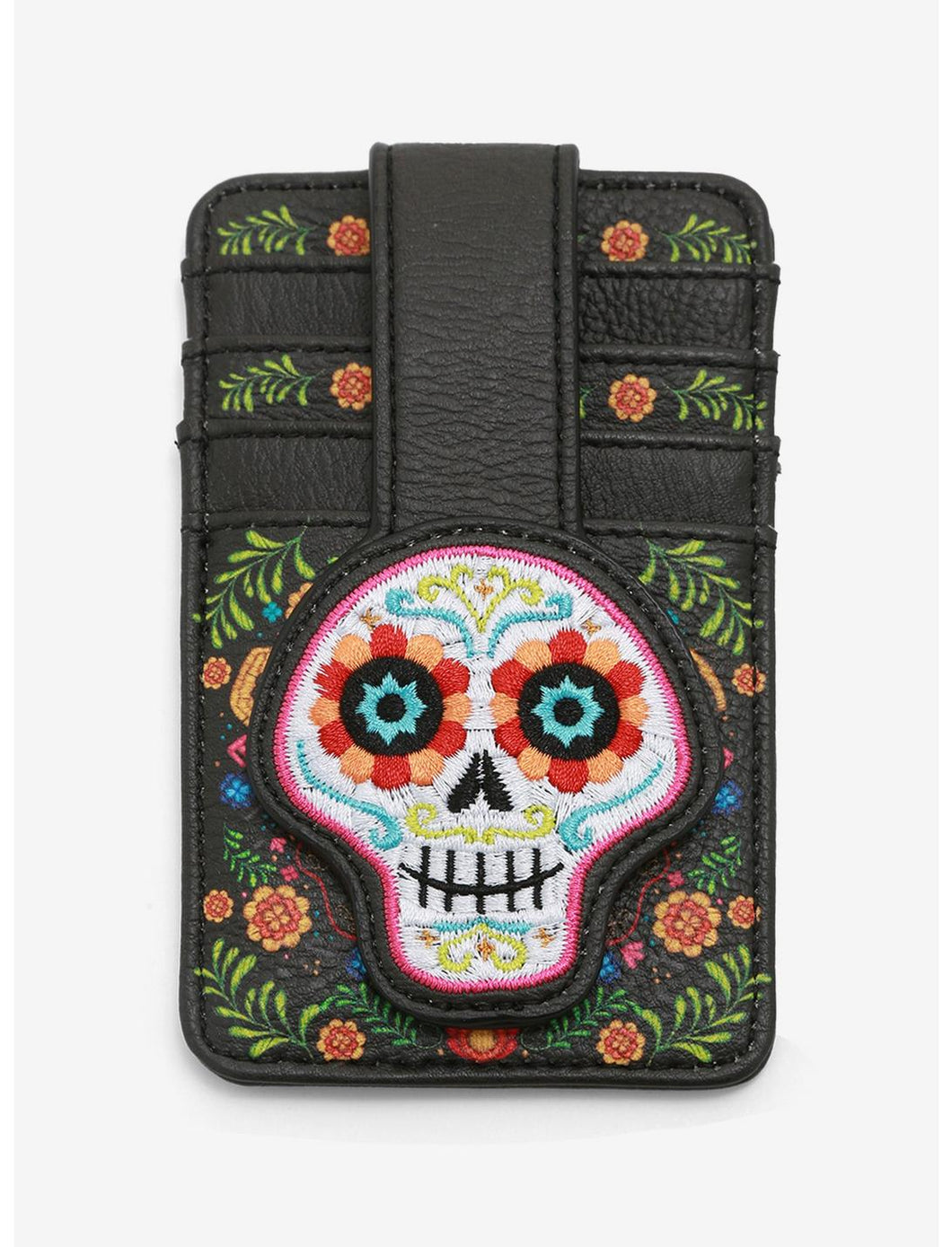 Disney Pixar Cardholder Coco Floral Sugar Skull Loungefly