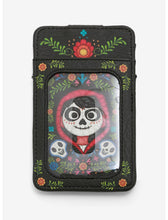 Load image into Gallery viewer, Disney Pixar Cardholder Coco Floral Sugar Skull Loungefly
