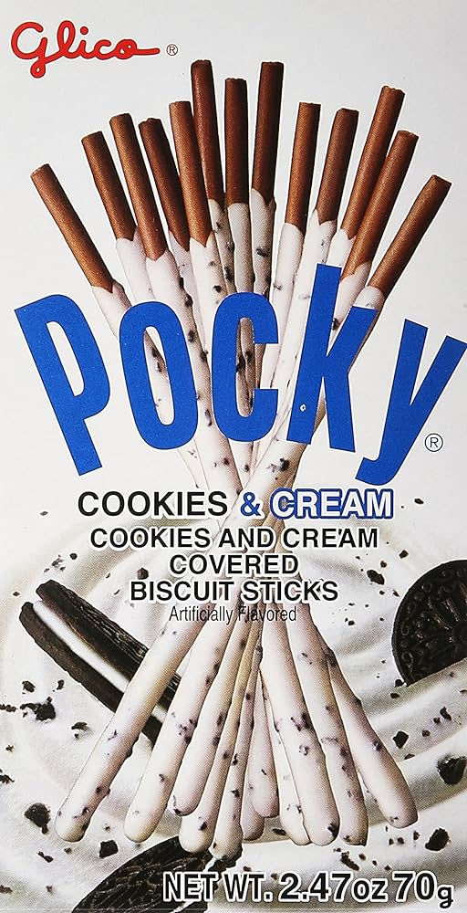 Pocky Cookies & Cream Glico 2.47oz