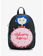 Load image into Gallery viewer, Coraline Mini Backpack Welcome Home Cake LAIKA Studios
