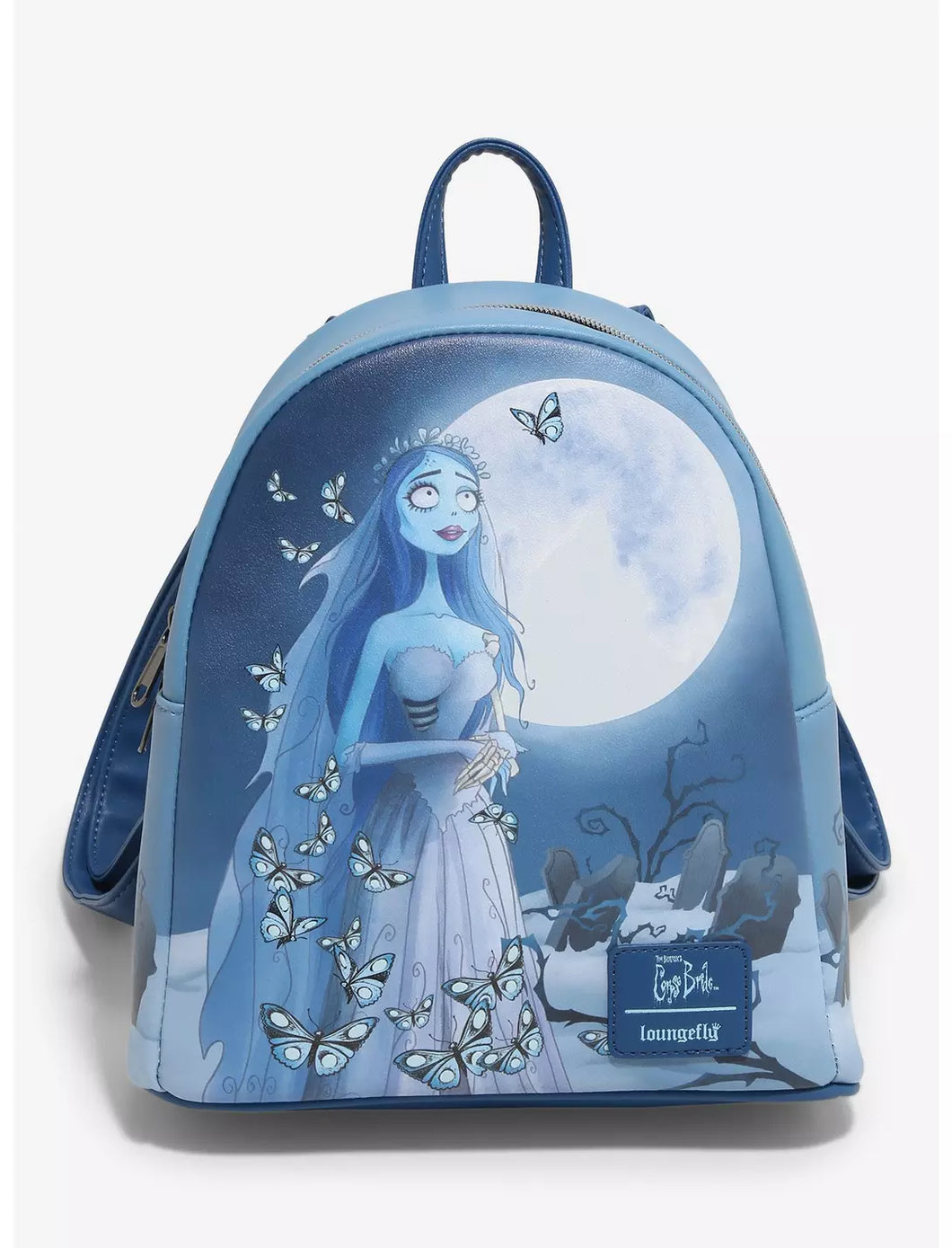 Corpse Bride Mini Backpack Emily with Butterflies GITD Loungefly