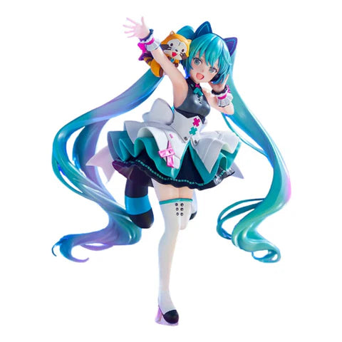 Piapro x Araiguma Rascal Figure Hatsune Miku with Rascal Cyber Future Exceed Creative FuRyu