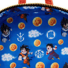 Load image into Gallery viewer, Dragon Ball Z Mini Backpack Triple Pocket Loungefly
