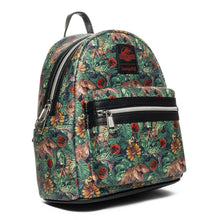 Load image into Gallery viewer, Jurassic Park Mini Backpack Dinosaur Jungle AOP Loungefly

