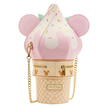 Load image into Gallery viewer, Disney Minnie Soft Serve Ice Cream Crossbody Bag Stitch Shoppe by Loungefly
